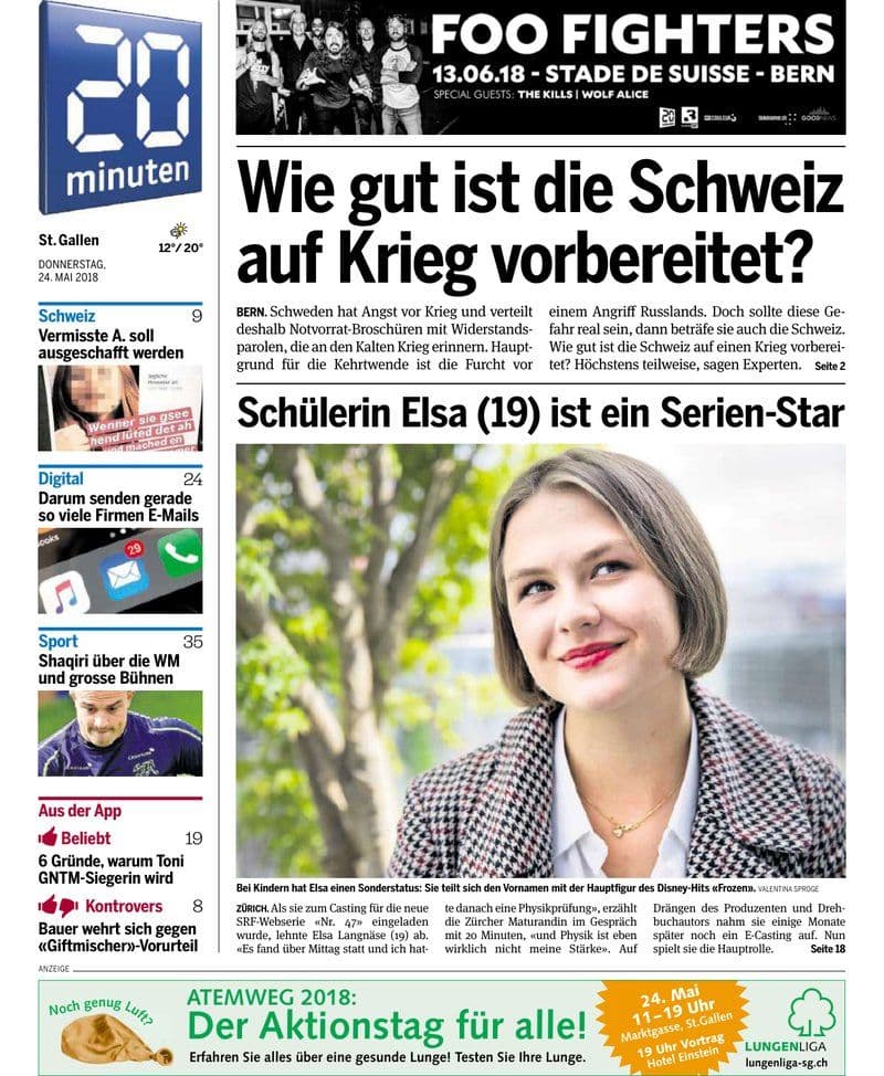 20 Minuten Region St Gallen 24 05 - 2018 [DE]
