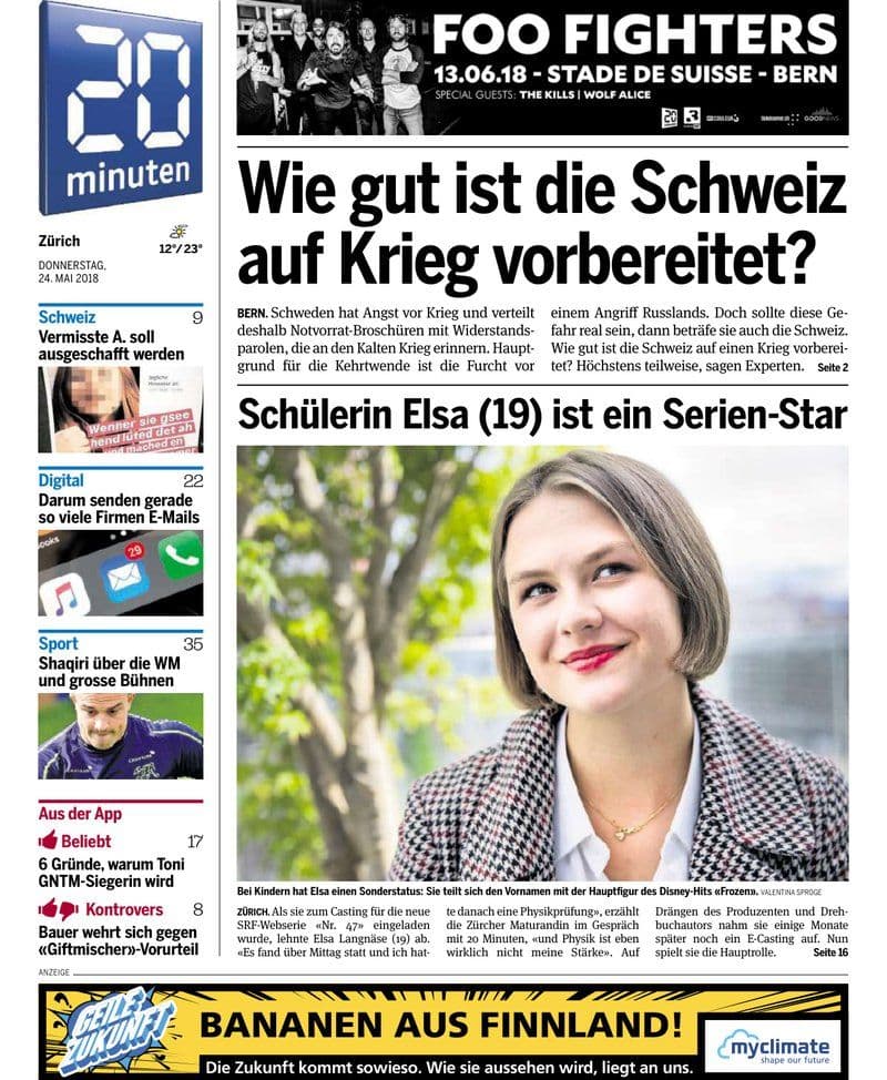 20 Minuten Region Zuerich 24 05 - 2018 [DE]