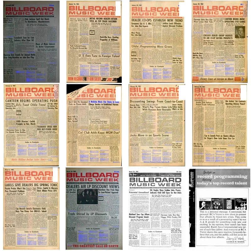 Billboard - 1961 Full Year