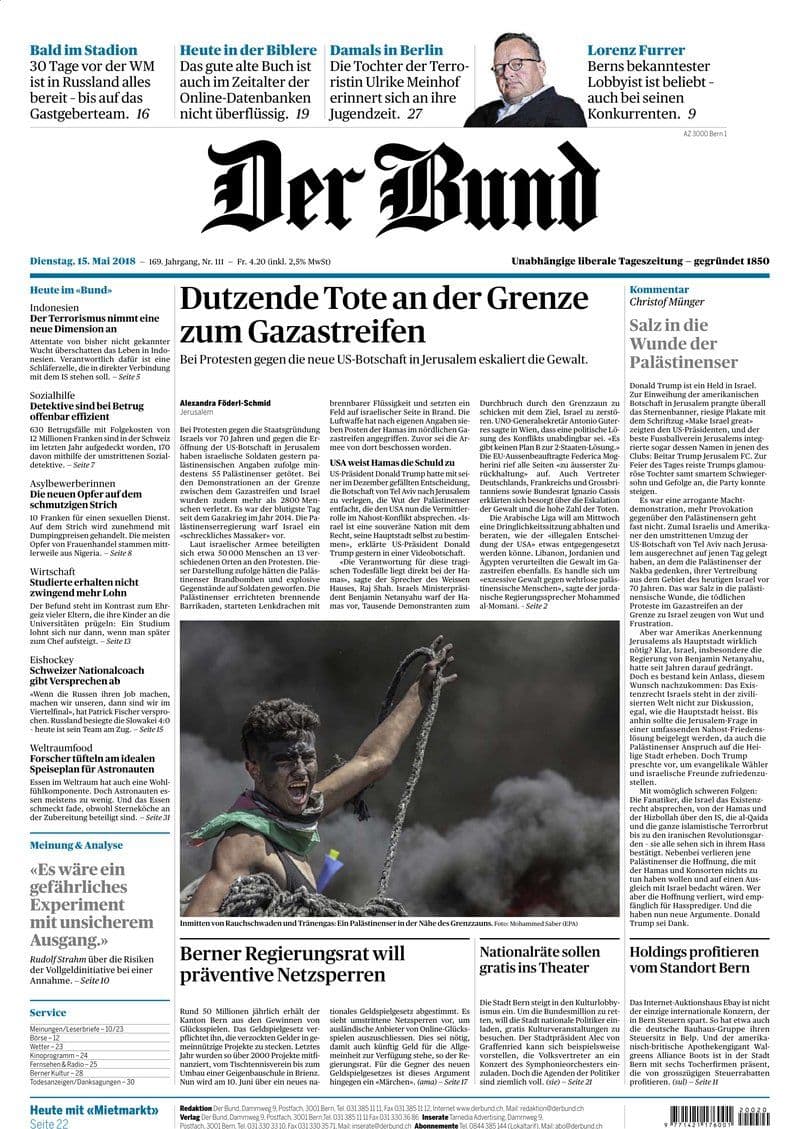 Der Bund - 5  2018 [DE]