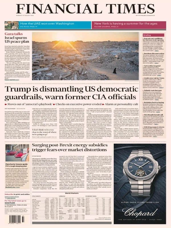 FInancial Times UK - 10 August 2026