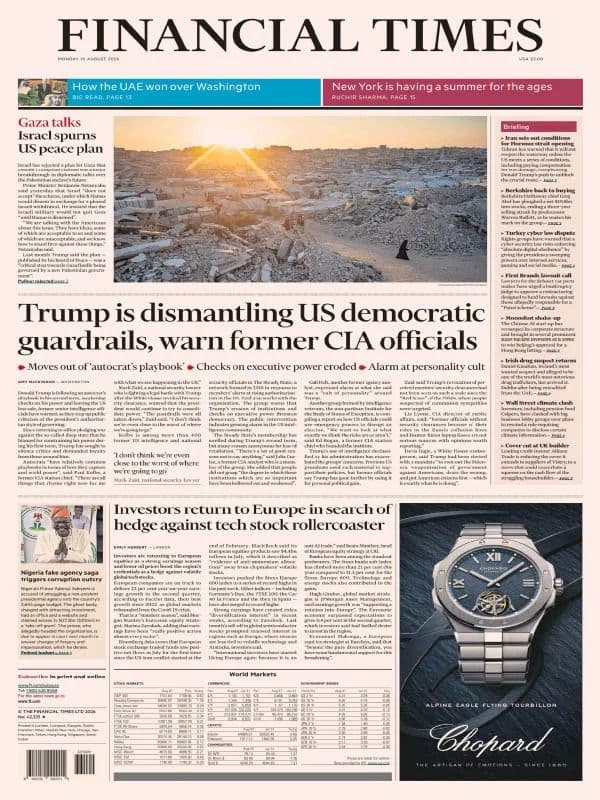 FInancial Times USA - 10 August 2026
