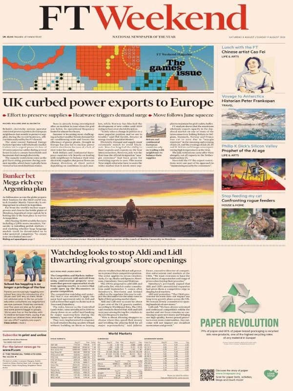 Financial Times UK - 08 August 2026