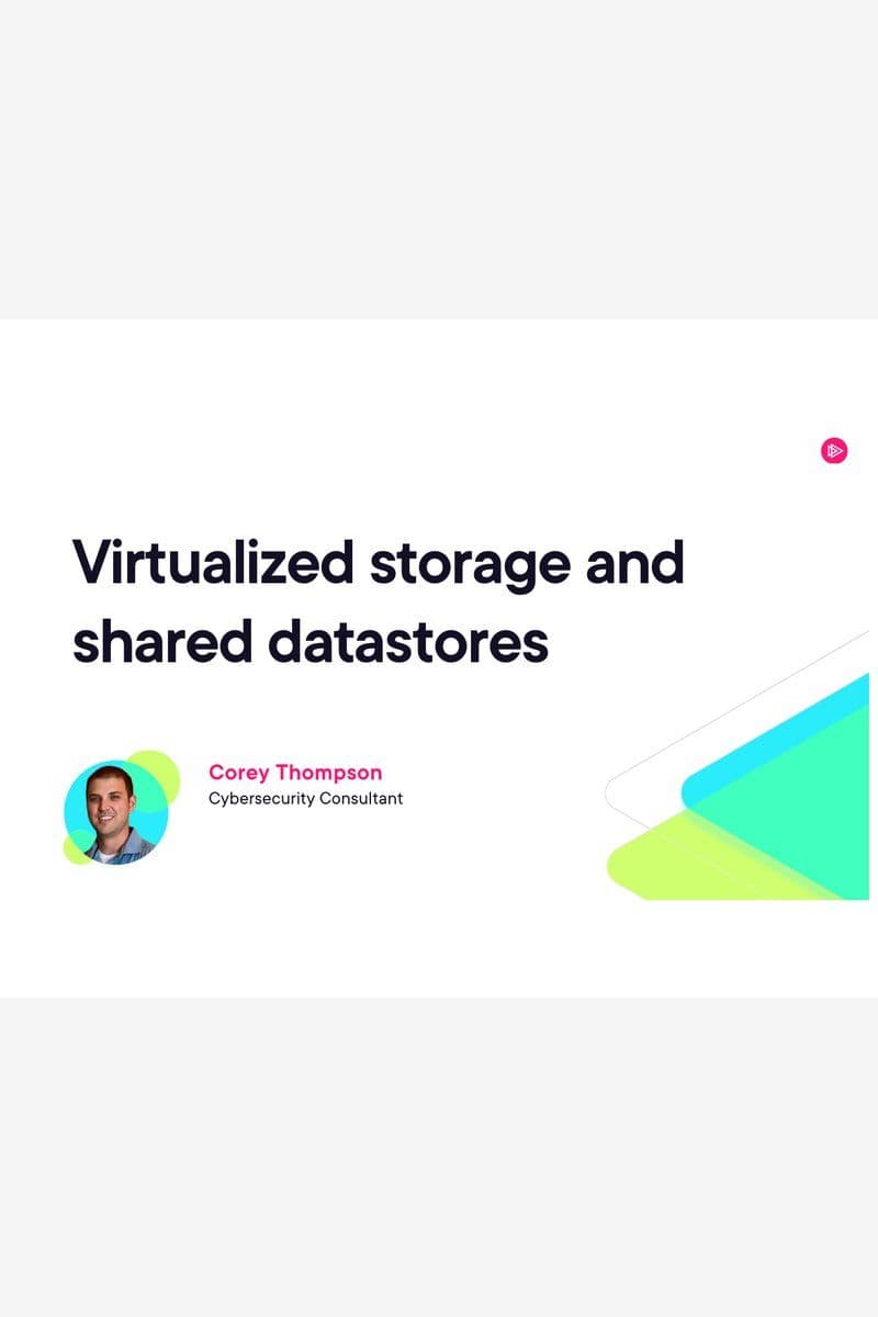 Pluralsight Virtual Networking and Storage Fundamentals 2026 [EN]