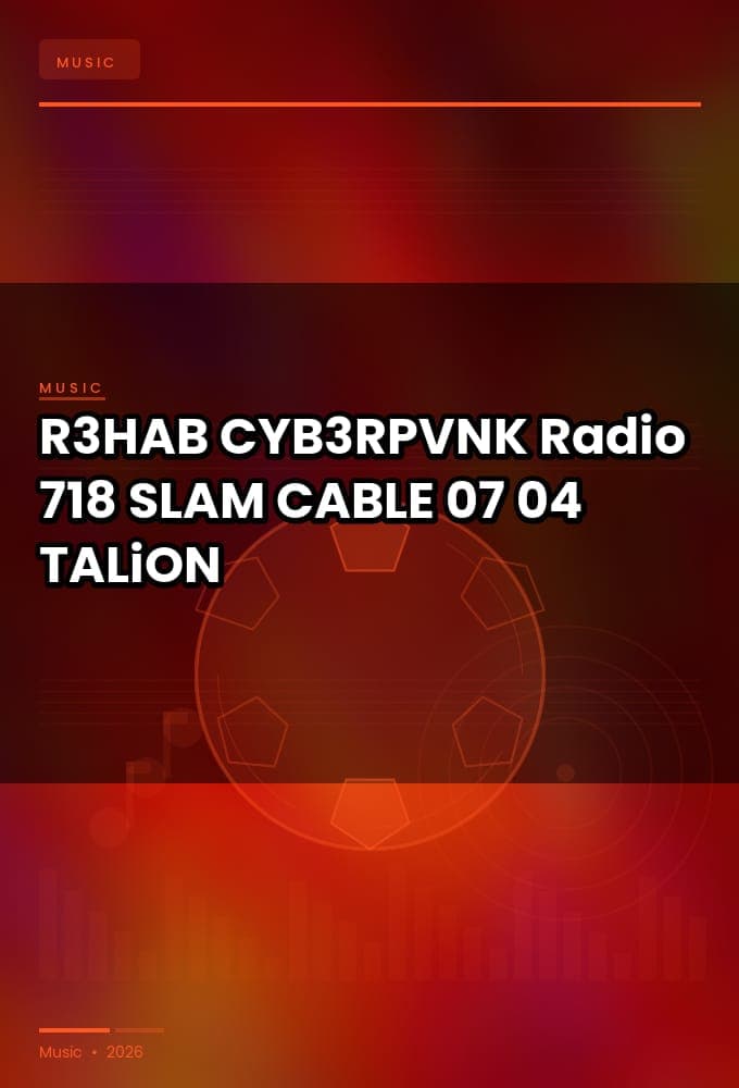 R3HAB_-_CYB3RPVNK_Radio_718_SLAM_-CABLE-07-04-2026-TALiON