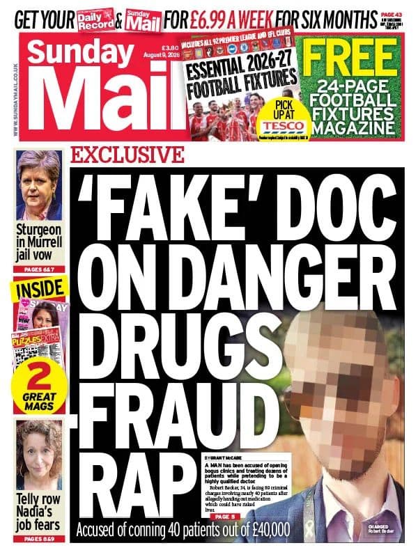Sunday Mail - 09 August 2026