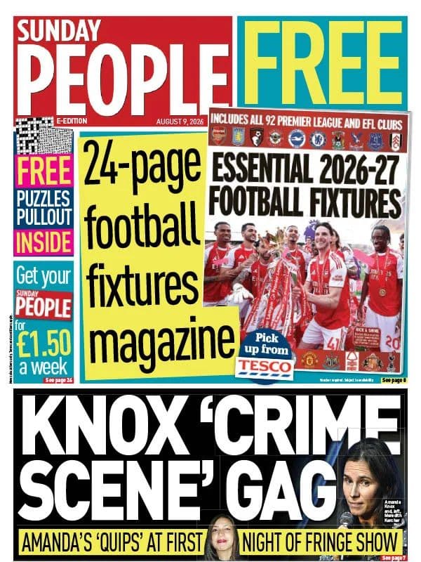 Sunday People - 09 August 2026