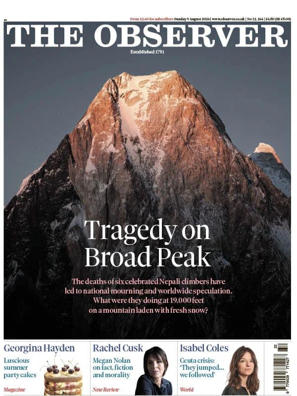 The Observer - 09 August 2026