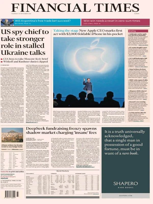 FInancial Times EU - 10 September 2026