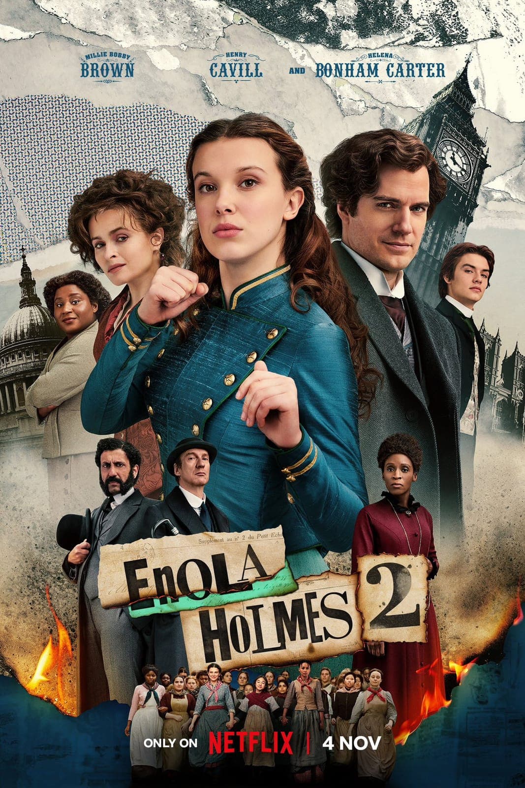 Enola Holmes 2 2022 2160p WEBRip DDP 5 1 Atmos DV HDR10 x265 10bit-MarkII